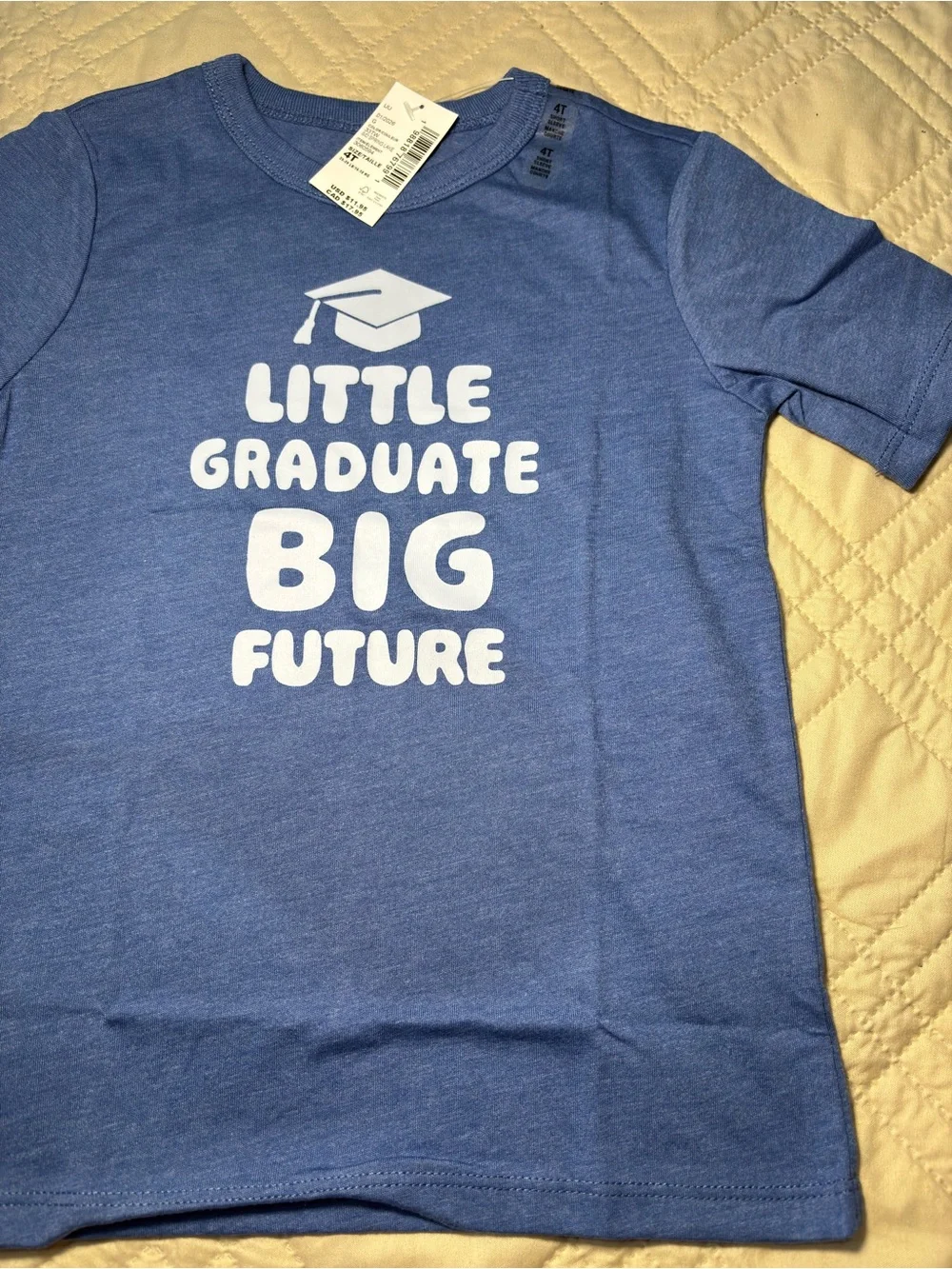 Children’s Place 4T 'Little Graduate Big Future' Graphic Tee